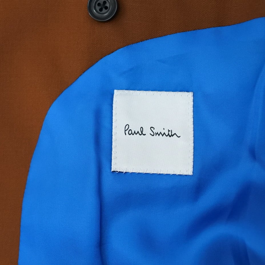 XL195｜Paul Smith 段返り3Bブラウンスーツ(XL) 定価121,000円 ポ