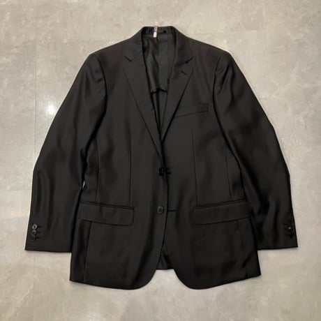 M79｜EDIFICE 2B艶ブラックスーツ(46) 定価94,600円 エディフィス