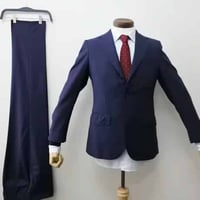XS1｜UNITED ARROWS GREEN LABEL RELAXING✕REDA 2Bネイビードット柄スーツ(42) ユナイテッドアローズ