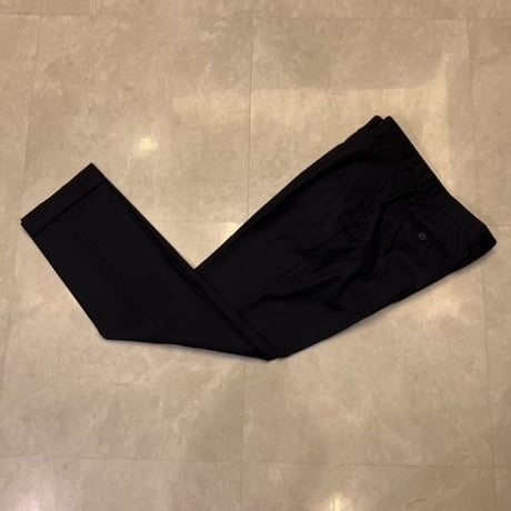 L138｜Paul Smith SOHO×ロロピアーナ 2B艶ネイビーストライプスーツ(L) 定価126,000円 ポールスミス