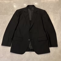 S59.5｜日本老舗メーカー 2Bブラックフォーマルスーツ(AB4) 冠婚葬祭