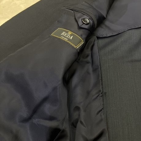 L144｜SHIPS×REDA 2Bネイビースーツ(48)  定価97,900円 シップス
