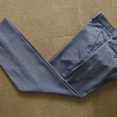 M82｜Paul Smith SOHO×REDA 2Bネイビーグレーストライプスーツ(M) 定価131,000円 ポールスミス