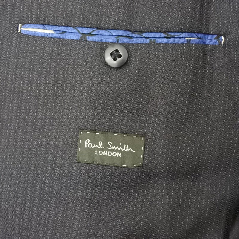 30｜Paul Smith 2Bネイビーストライプスーツ(L) 定価88,000円