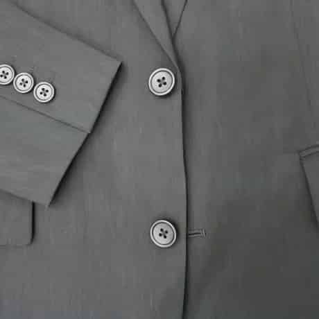 206｜Paul Smith 2Bブラックリネンスーツ(S) 定価99,000円 ポールスミス