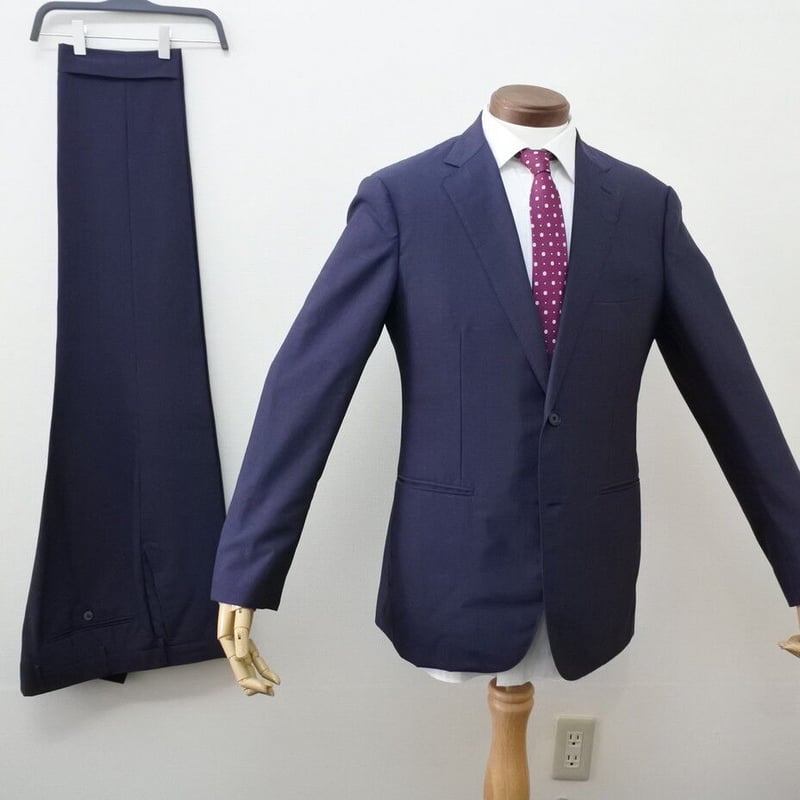 155|UNITED ARROWS 2Bネイビースーツ(48) 定価84,700円 155|UNITED ARROWS 2Bネイビースーツ(48) 定価84,700円
