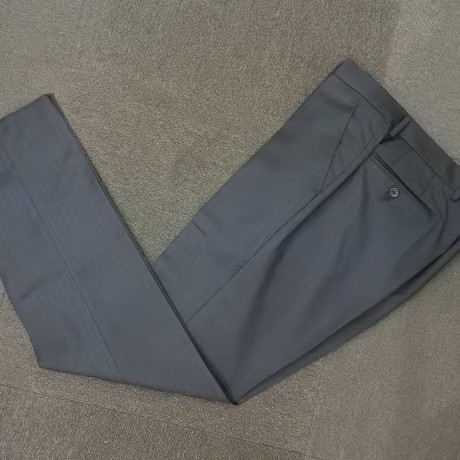 M77｜Paul Smith Collection✕CERRUTI ２ボタンブラックシャドーストライプスーツ(M) 定価135,000円 ポールスミスコレクション