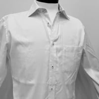 シャツM2｜BURBERRY BLACK LABEL  ホワイト【ロゴホワイト】シャツ(39)