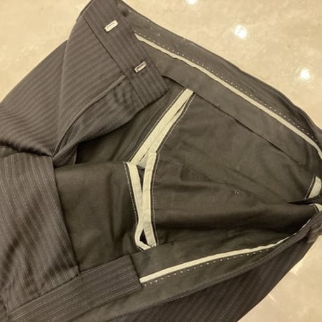 XL178｜HUGO BOSS(ヒューゴボス) 2Bブラックストライプスーツ(50) 定価117,000円