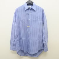 シャツM16｜Paul Smith  ブルーストライプシャツ(M)
