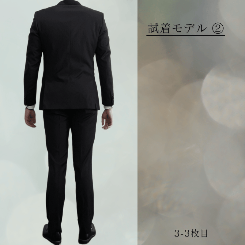 72｜最新モデル Paul Smith SOHO✕ロロピアーナ 2ボタン艶ブラック 