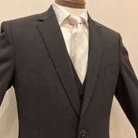 M70｜theory 2Bブラック3ピースフォーマルスーツ(38) 定価116,000円 セオリー