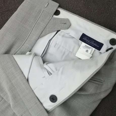 214｜BROOKS BROTHERS  段返り3ボタングレーチェックスーツ(37SHT) 定価84,500円 ブルックスブラザーズ
