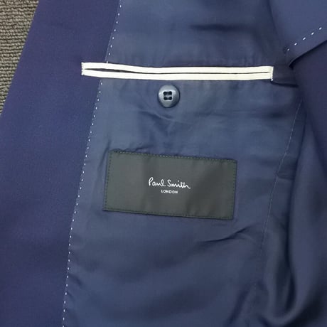 L142｜Paul Smith 2Bネイビースーツ(L) 定価110,000円 ポールスミス