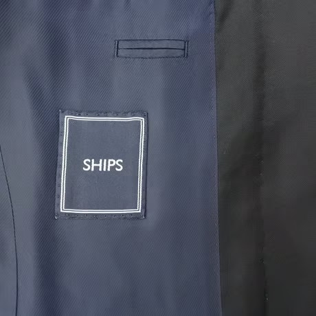 S37｜SHIPS×ロロピアーナ 2Bダークネイビースーツ(44) 定価110,000円 シップス