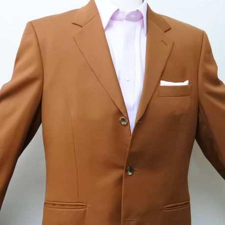 XL195｜Paul Smith  段返り3Bブラウンスーツ(XL) 定価121,000円 ポールスミス