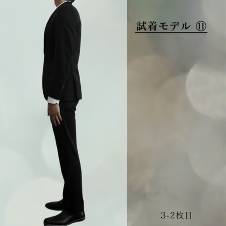 S34｜International Gallery BEAMS✕ロロピアーナ 段返り3Bネイビーストライプスーツ(44) 定価155,000円 インターナショナルギャラリービームス