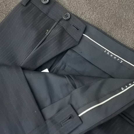 M111｜theory 2Bダークブラウンストライプスーツ(38) 定価94,700円 セオリー