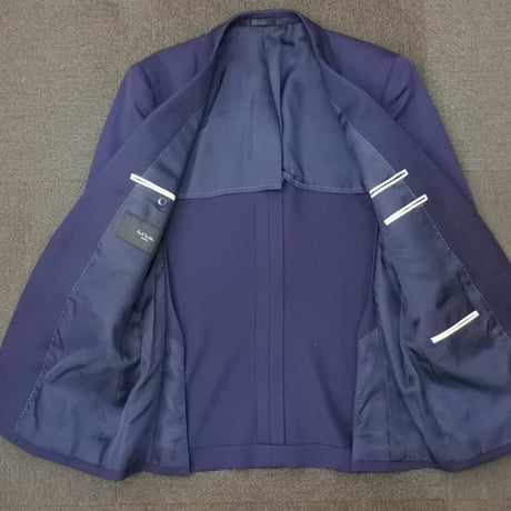 L142｜Paul Smith 2Bネイビースーツ(L) 定価110,000円 ポールスミス