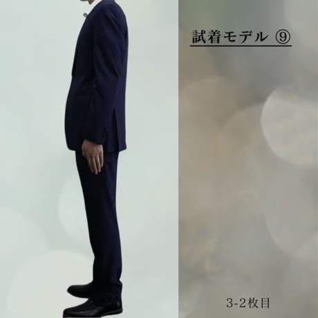 M75｜Paul Smith 2Bネイビーシャドーストライプスーツ(M) 定価88,000円 ポールスミス