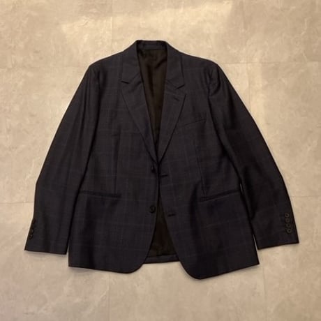 M119｜Paul Smith SOHO×CANONICO 2Bネイビーグレーチェックスーツ(M2) 定価132,000円 ポールスミス