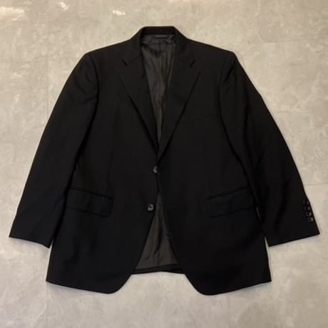 S56｜D'URBAN( ダーバン) 2Bブラックシャドーストライプスーツ(AB4)定価96,000円