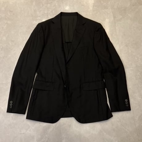 M71｜TAKEO KIKUCHI 2Bブラックシャドーマイクロチェックスーツ(2) 定価77,000円  タケオキクチ