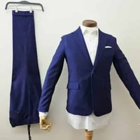 94｜TAKEO KIKUCHI 2B艶ネイビーシャドーストライプ3ピース