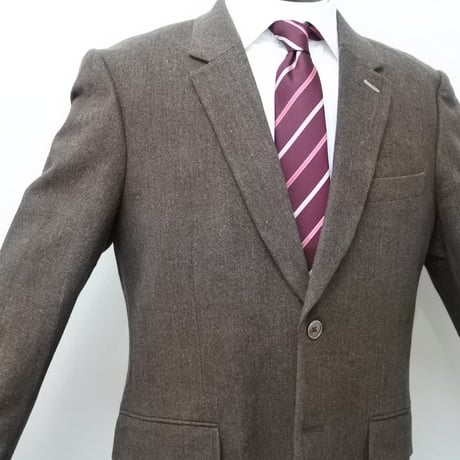 Paul Smithブラウン ストライプ 3ピーススーツ Paul Smithブラウン ストライプ 3ピーススーツ