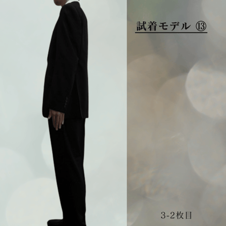 L154｜Paul Smith Collection 2Bブラックスーツ(L) 定価135,000円 ポールスミスコレクション