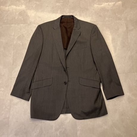 L163｜Paul Smith 2Bグレーシャドーストライプスーツ(L2) 定価122,000円 ポールスミス