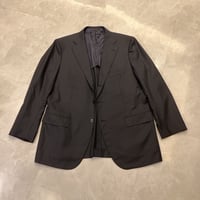 L172｜UNITED ARROWS SOVEREIGN 段返り3Bブラックスーツ(54) 定価152,000円 ユナイテッドアローズ