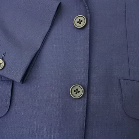 L138｜Paul Smith Collection ２Bネイビーシャドーチェックスーツ(L) 定価135,000円 ポールスミスコレクション