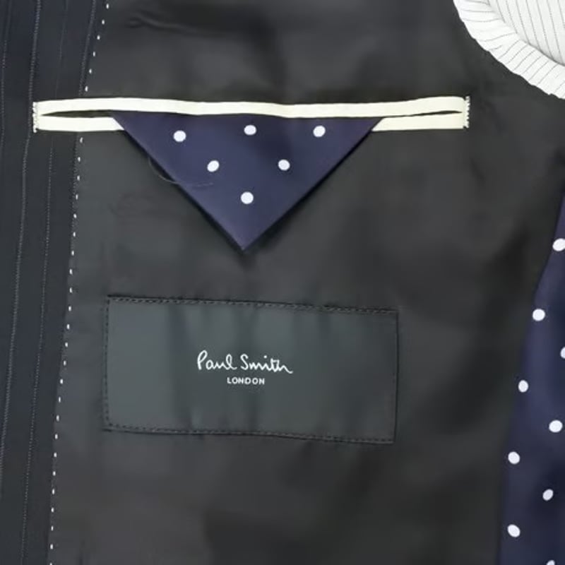 M107｜Paul Smith(ポールスミス) 2Bブラックストライプスーツ(M) 定価