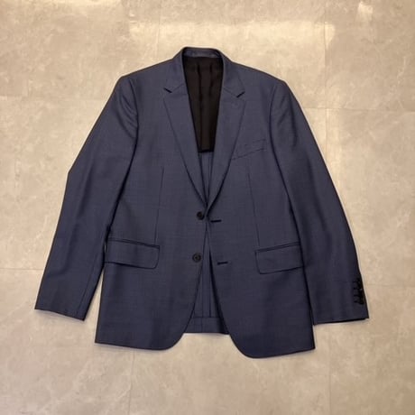 M207｜Paul Smith SOHO 2Bブルー千鳥柄スーツ(M2) 定価132,000円 ポールスミス