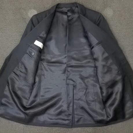 M69｜UNITED ARROWS WHITE LABEL 2Bブラックスーツ(2) ユナイテッドアローズ