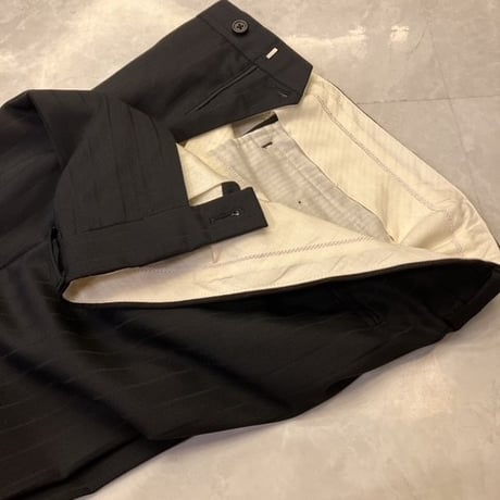 L163.5｜Paul Smith SOHO 2Bブラックシャドーストライプスーツ(L) 定価99,000円 ポールスミス
