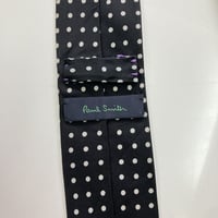 N10｜Paul Smith  ブラックドットネクタイ