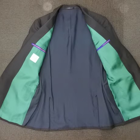 M87｜Paul Smith SOHO 2Bダークブラウンストライプ3ピーススーツ(M) 定価131,000円 ポールスミス