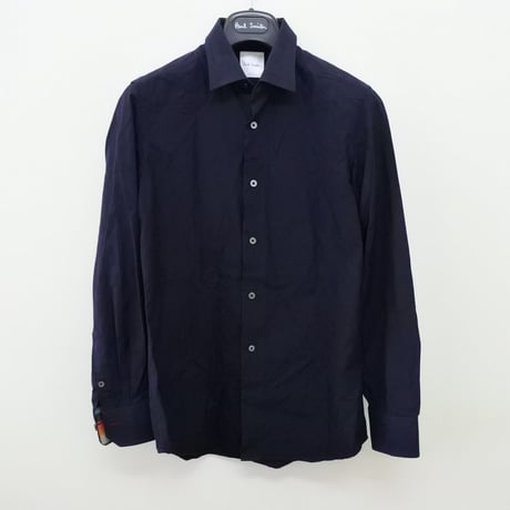 シャツS10｜Paul Smith  ダークネイビーシャツ(S)