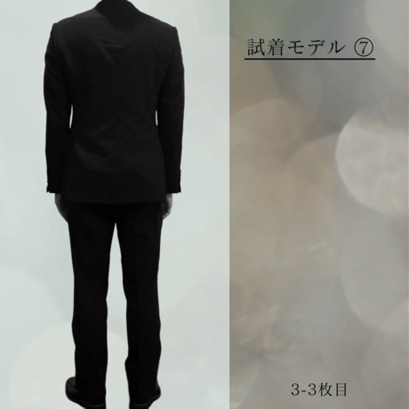 XL184｜International Gallery BEAMS 段返り3ボタンダークグレースーツ(50) 定価132,000円 インターナショナルギャラリービームス
