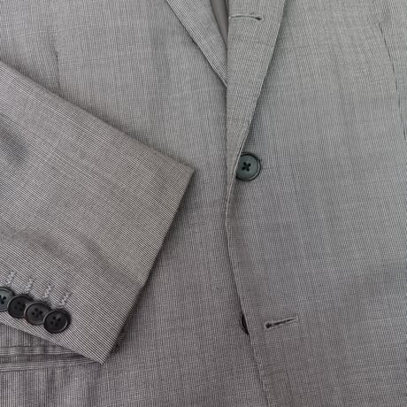 M110｜SHIPS×CERRUTI 3Bブラウングレードット柄スーツ(46) 定価110,000円 シップス