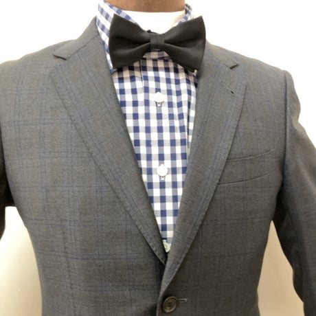 シャツS9｜P.S Paul Smith  ネイビーギンガムチェックシャツ(S)