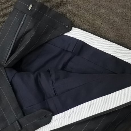XL191｜UNITED ARROWS 2Bダークグレーストライプスーツ(50) 定価84,700円 ユナイテッドアローズ