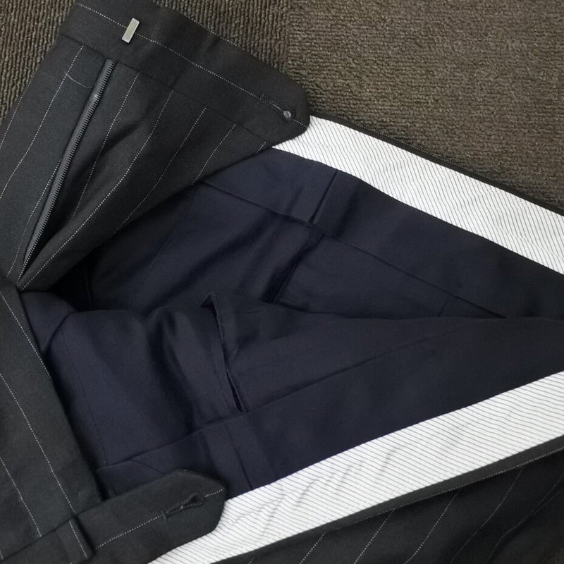 33|UNITED ARROWS 2Bダークグレーストライプスーツ(50) 定価 33|UNITED ARROWS 2Bダークグレーストライプスーツ(50) 定価