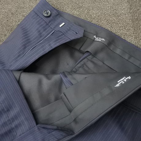 L137｜Paul Smith 2Bネイビーストライプスーツ(L) 定価88,000円 ポールスミス