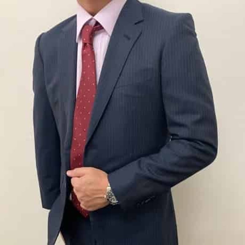 26|Paul Smith 2Bネイビーシャドーストライプスーツ(S) 定価 26|Paul Smith 2Bネイビーシャドーストライプスーツ(S) 定価