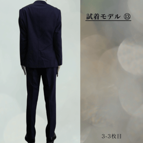 L138｜Paul Smith Collection ２Bネイビーシャドーチェックスーツ(L) 定価135,000円 ポールスミスコレクション