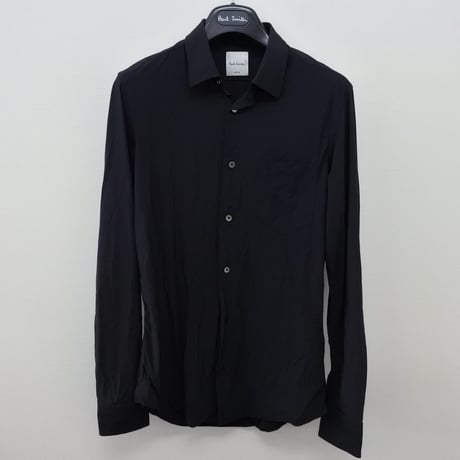 シャツM14｜Paul Smith  ブラックシャツ(M)
