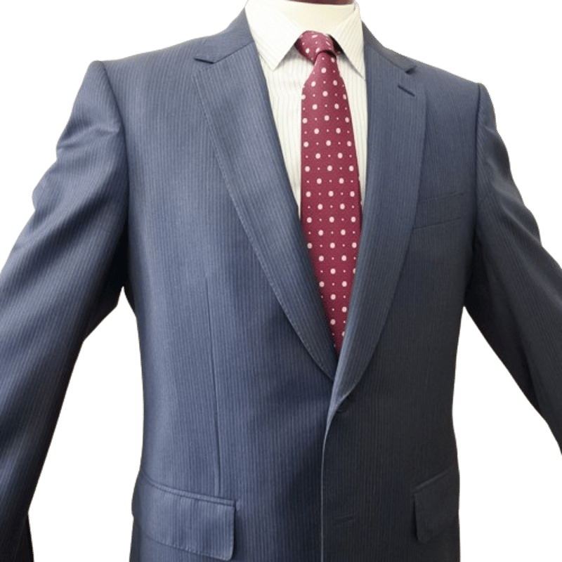 22|Paul Smith SOHO×Zegna 2Bネイビーストライプスーツ(XL 22|Paul Smith SOHO×Zegna 2Bネイビーストライプスーツ(XL